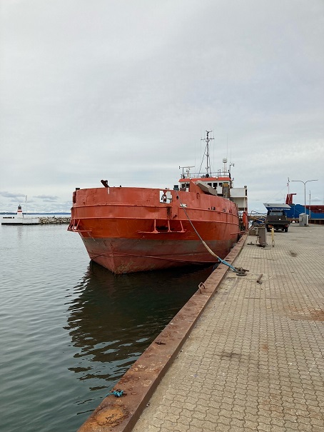 Skibet før ombygning