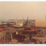 The second dry dock in 1976