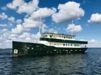 Yacht at sea